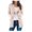 Pink, variant on Vedolay Womens 2023 Jackets Women's Casual Office Long Sleeve Open Front with Button Suit Jacket,Beige One Size