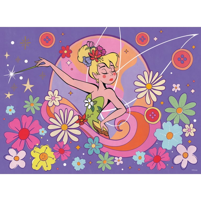 Ceaco Kids Entertainment Deluxe Tinkerbell Flower Magic Glow 100