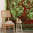 thumbnail image 3 of Popular Handicrafts Tapestry Wall Hanging Tree of Life Hippie Mandala Bohemian Hippy Kaleidoscopic Intricate Floral Design Indian Tapestries Bedspread, 3 of 8