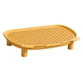 thumbnail image 2 of DimyFew Litter Box Ramp for Kitten and Elderly Cats Accessories Easy to Clean Hollow Yellow, 2 of 8