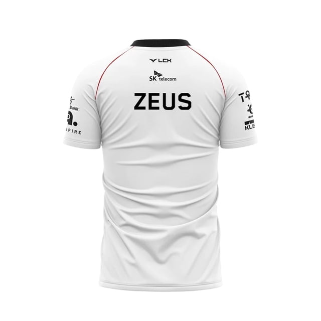 Camiseta de uniforme del equipo T1 Esports para hombre, camiseta de la Liga de Leyendas, finales del mundo, juegos LOL, soporte para seguidores, novedad de 2024
