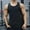 Black, variant on Jyeity Tank Tops for Men Button Casual Slim Tank Tops, Breathable Sporty Gym Tank Top