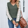 thumbnail image 4 of Women's Sweatshirts, Dressy Tops for Women Long Sleeve Sweaters for Women Long Sleeve Shirts Work, 4 of 9