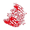 thumbnail image 2 of davian Car Sticker Decal Creative Auto Decal for Driving Outdoor Pickup Trucks Red, 2 of 8