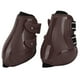 thumbnail image 3 of Juego de botas para tendón de caballo, suaves, transpirables, antideslizantes, ajustables, con carcasa de PU, botas protectoras para tendón para caballos, patas traseras marrones XL, 3 of 8