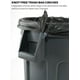 thumbnail image 3 of Cubo de basura/basura Rubbermaid BRUTE Heavy-Duty 38 L amarillo x6, 3 of 7