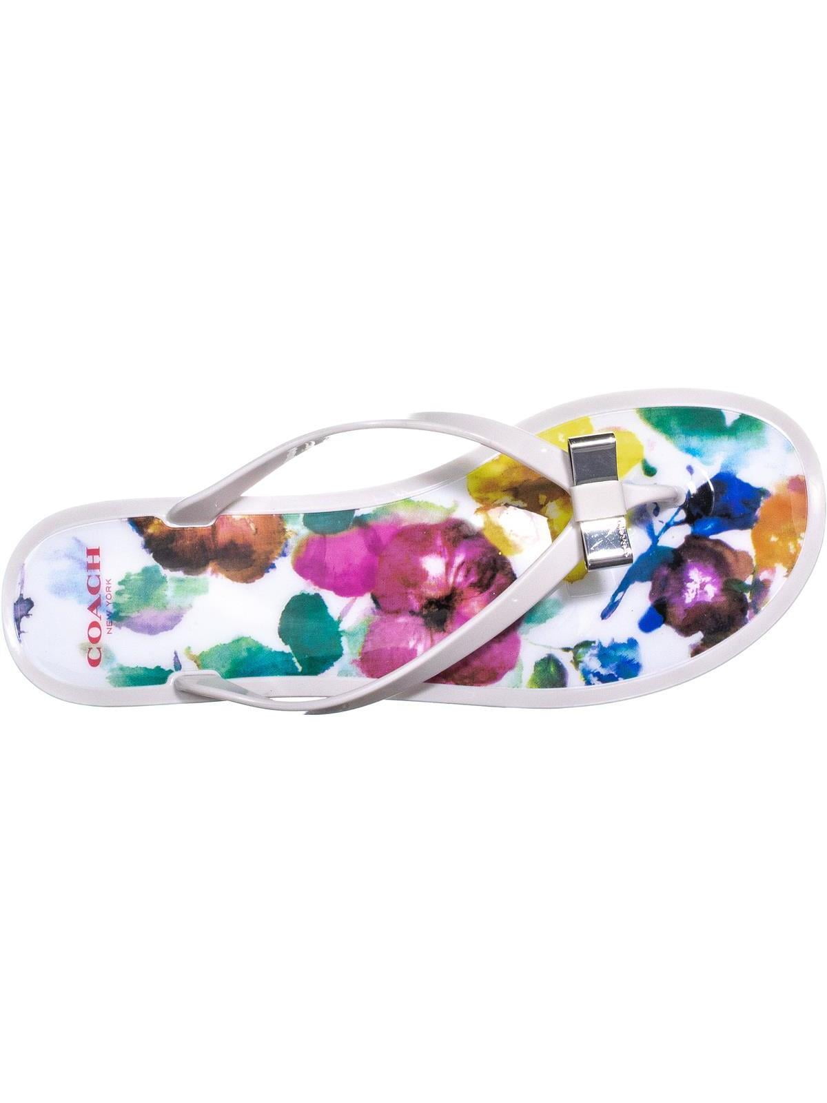 coach jelly thong sandals