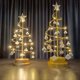 thumbnail image 5 of Lámpara de Árbol de Navidad de Cristal de Metal Navideño Árbol de Cristal de Mesa de Navidad con Luces LED Decoraciones para Árboles de Navidad L, 5 of 5