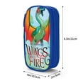 thumbnail image 7 of Dragon Wings Of Fire Pencil Case, Large Capacity Pencil Pouch, Aesthetic Zipper Pencil Box for Office Supplies, 7 of 7