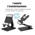 thumbnail image 4 of Soporte De Escritorio Para Celular Plegable Y Ajustable Negro, 4 of 4