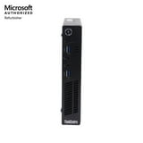 Restored Lenovo Think Centre Tiny Desktop PC M72e Windows 10 Home Intel ...