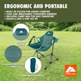 thumbnail image 3 of Ozark Trail Swing Hammock Chair with Built-in Pillow, Green, 3 of 10