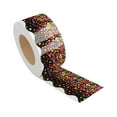 thumbnail image 2 of GUOOL -Borders 65ft Confetti Rolled Border Decorating Bulletin Boards for Doors, Home, Black, 2 of 9