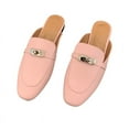 thumbnail image 6 of Shoes Ladies' Slippers Luxury Slides Low Slipers Women Loafers Cover Toe Flat Designer Basic Rubber Rome Scandals Fashion H, 6 of 6