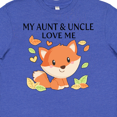 thumbnail image 4 of Inktastic My Aunt and Uncle Love Me Little Fox Youth T-Shirt, 4 of 5