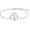 Flute, variant on Music Bracelet for Women Sterling Silver Violin Cello Saxophone Flute Piano Bracelet Music Jewelry Gifts for Christmas Birthday