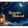 thumbnail image 3 of Elegant Ramadan Mubarak Backdrop for Celebrations and Decor Moon and Lantern Elements Banner Perfect for Background Eid Festivities Party Supplies Event Decorations, 3 of 7