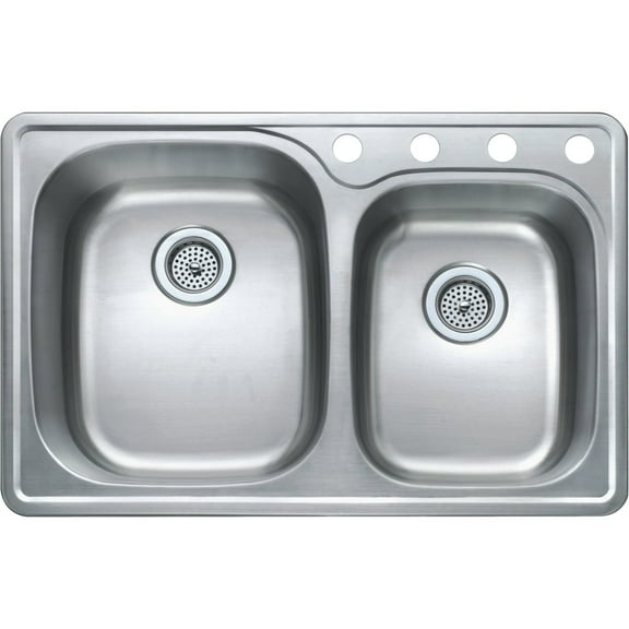CMI 33x22x9 Dbl Ss Sink 482-6292