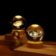 thumbnail image 3 of Matsuzay Base LED artesanal exquisita que combina durabilidad y elegancia, sistema Solar de luz nocturna con bola de regalo para calentar la Type3 NO3, 3 of 6