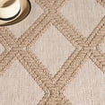 thumbnail image 6 of SAFAVIEH Martha Stewart Global Diamond Indoor/Outdoor Area Rug, Beige/Brown, 4' x 6', 6 of 7