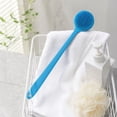 thumbnail image 3 of Long Handle Shower Scrubber Silicone Bath Brush for Exfoliation and Skincare Shower Tool, 3 of 4
