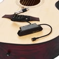 thumbnail image 3 of SKYSONIC T-902 Acoustic Guitar Active Soundhole Pickup Magnetic + Microphone Dual Pickup Systems with Volume Controls for Classic Folk Guitars (Battery Not Included), 3 of 5