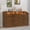 Walnut, variant on STIKELY Modern Grey 6-Drawer Dresser with Power Outlet and USB Ports, RGB LED Light Chest of Drawers with Open Storage Cubby, Double Wide Wooden Storage Organizer for Bedroom, Living Room, Entryway