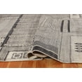 thumbnail image 5 of Casavani Handmade Pure Cotton Rug Gray Living Room Dhurrie Nursery Décor Kilm 6x9 feet, 5 of 5