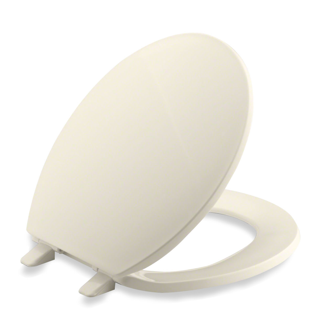 Kohler K4775 Brevia Q2 Round ClosedFront Toilet Seat Almond