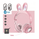 thumbnail image 1 of Audifonos Diadema Gamer Bluetooth Inalambricos hyper innovation audifonos de orejitas Color Rosa, 1 of 5
