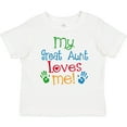 thumbnail image 3 of Inktastic My Great Aunt Loves Me Boys or Girls Baby T-Shirt, 3 of 5