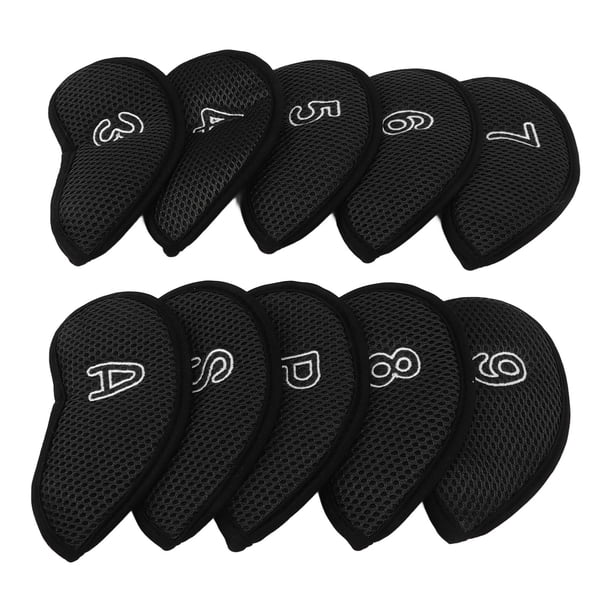 Cubiertas Para Cabezas De Palos De Golf, Transpirabilidad 10 PCS Cubierta Protectora Para Postes De Hierro De Golf Impermeable Resistente A Las Manchas Para El Ejercicio ANGGREK Otros