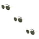 thumbnail image 3 of Minnieouse Gafas de sol polarizadas con montura ligera para hombres y mujeres Materiales de protección de moda verde negruzco dorado Type1 NO1, 3 of 6