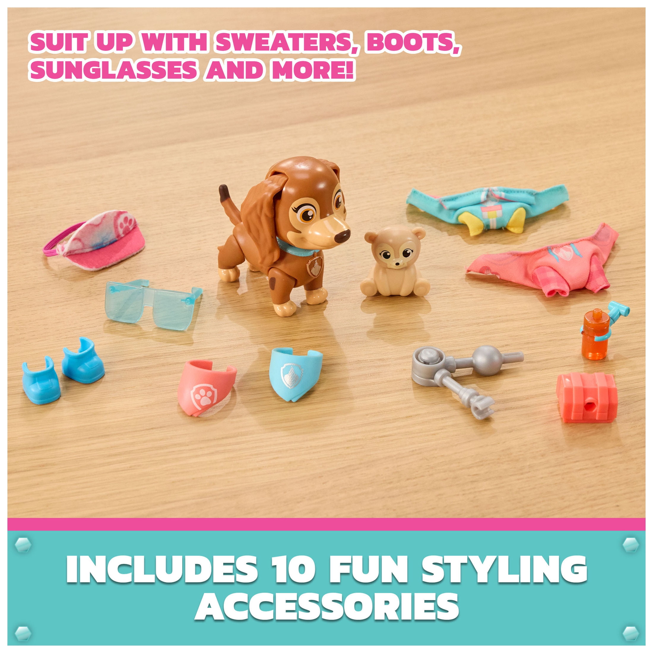 PAW Patrol Skye's World Liberty Rescue-Ready Style Pups, Ages 3+