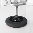 thumbnail image 6 of Non-Slip Round Bar Stool Covers 14x14 Inch - Waterproof Leather Seat Covers with Elastic Band | Kitchen Stool Protector for Home, Restaurant & Pub (Black), 6 of 6