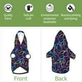 thumbnail image 3 of Uemuo Multicolor Bowling for Winter Dog Hoodie Sweatshirts with Pockets Warm Dog Clothes for Small Dogs Chihuahua-Small, 3 of 8