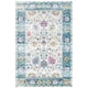 thumbnail image 1 of Tapete Decorativo Jovita Turquoise - 200 x 300 cm - Alfombra Grande Saffron Looms, 1 of 5
