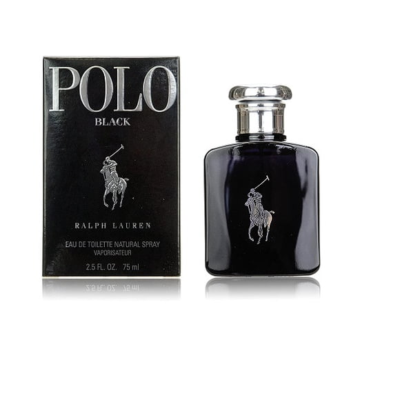 Polo Black Eau de Toilette Cologne for Men, 2.5 oz