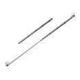thumbnail image 2 of Lipstore 2 Pack Car Clothes Hanging Bars, Expandable Car Coat Rack with Non-Slip Dividers Gray, 2 of 7