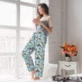 thumbnail image 5 of Salouo Cartoon Pirate Print Women's Pajama Pants Casual Loose Sweatpants PJs Flowy Pants Drawstring Palazzo for Women Wide Leg Pants Lounge Pajama -Medium, 5 of 8