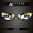 thumbnail image 2 of Attack Graphics Elite Number Plate Backgrounds for Husqvarna TE 150 (Fuel Injected) 2022, 2 of 3