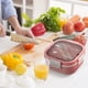 thumbnail image 4 of Fiudx Fiambrera Bento para Adultos, 5 Compartimentos, a Prueba de Fugas y Apta para Microondas, Incluye Cuchara y Tenedor Reutilizables, Ideal para El Trabajo o La Escuela, Portátil y Fácil de Limpia, 4 of 6