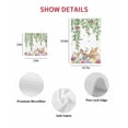 thumbnail image 7 of Happy Easter Kitchen Dish Towels for Drying Dishes Set of 3, Cutte Rabbits Eggs Floral Plants Watercolor Waffle Weave Microfiber Hand Tea Bathroom Towels Quick Dry & Absorbent Towel 15.7x23.6, 7 of 7
