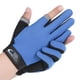 thumbnail image 1 of Pesca Guantes de pesca Antideslizante Manopla de ciclismo transpirable con 2 dedos cortados (Azul), 1 of 5