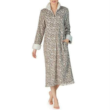 NEW Anne Klein Long Sleeve Plush Wrap Robe FAST SHIPPING!