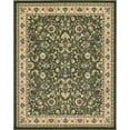 thumbnail image 1 of Unique Loom Kashan Traditional Floral Area Rug, 8 x 10 Feet, Olive/Ivory, 1 of 2