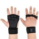 thumbnail image 1 of Un par de guantes de pulsera negros de 4 dedos antideslizantes y antishock levantamiento de pesas guantes de fitness de pulsera l, 1 of 10