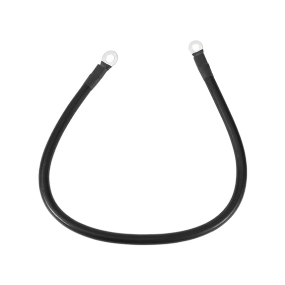 60cm 2AWG Battery Inverter Cable 3/8" 5/16" Battery Cable Tinned Copper Black OT Type 1 Pc
