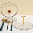 thumbnail image 4 of Pot Lid Holder Freestanding Multi-purpose PET Strong Load Bearing Pan Cover Rack Kitchen Supplies, 4 of 7