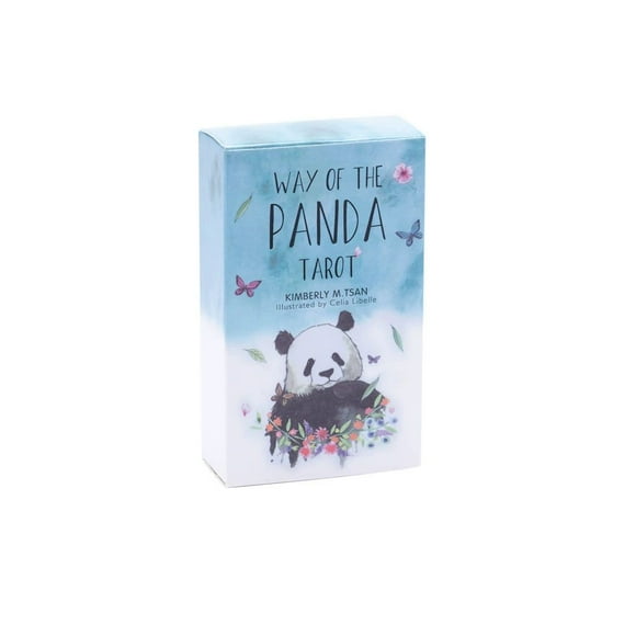 Way of the Panda Tarot All Kinds of Vivid Cute Panda Pictures For Parent-child Leisure Board Games Children Toys